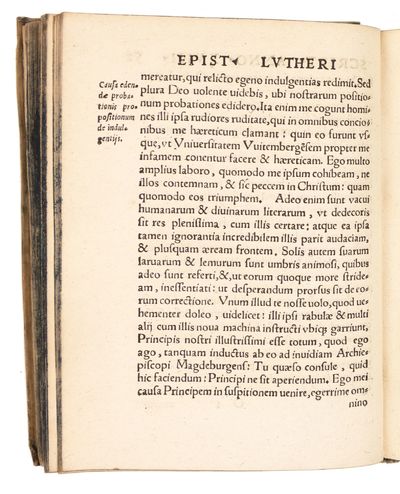 Tomus Primus Epistolarum… continens scripta viri Dei, ab anno millesimo quingentesimo septimo usq(ue) ad annum vicesimum secundum: A Iohanne Aurifabro…. collectus & anno M.D.LVI... editus… [and] Tomus secundus Epistolarum … continens scriptas ab anno millesimo quingentesimo vigesimo usq(ue) ad annum vigesimum octavum: A Iohanne Aurifabro Collectus & anno M.D.LXV... editus