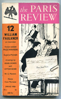 THE PARIS REVIEW 12: Association copy with Stein&#039;s inscribed calling card paper-clipped to front cover by Faulkner, William, (Jean Stein) - 1956