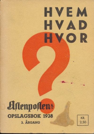 Hvem Hva Hvor 1938