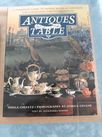 Antiques for the Table