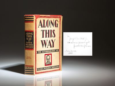 Along This Way; The Autobiography of James Weldon Johnson
