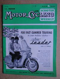 image of Motor Cycling with Scooter Weekly. May 28, 1959.