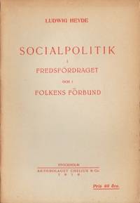 Socialpolitik i fredsfördraget och i folkens…