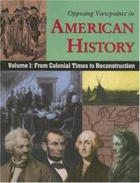 From Colonial Times to Reconstruction