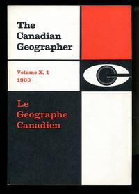 image of The Canadian Geographer/Le GéographeCanadien, Volume 10 Number 1