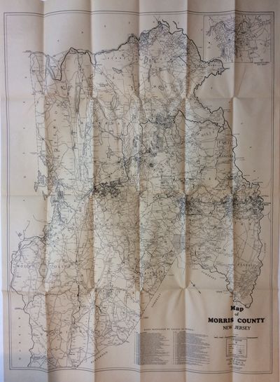 Abaa Map Of Morris County New Jersey By Dolph And Stewart