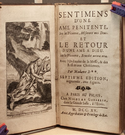 Sentimens d'une âme pénitente sur le pseaume Miserere mei Deus