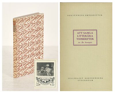 Att samla litterära tidskrifter 1920-51.
