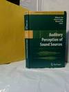 AUDITORY PERCEPTION OF SOUND SOURCES