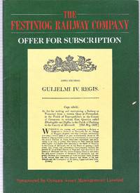 The Festiniog Railway Company. Offer for Subscription