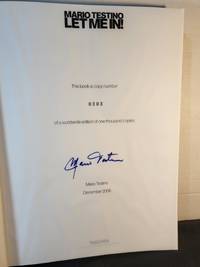 MARIO TESTINO: LET ME IN - DELUXE LIMITED EDITION SIGNED BY