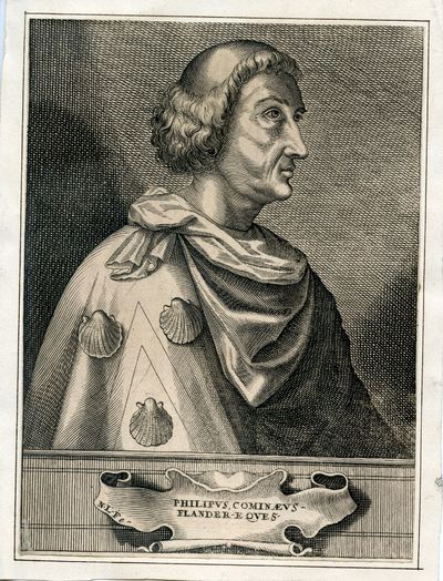 Portrait engraved by "N. L.