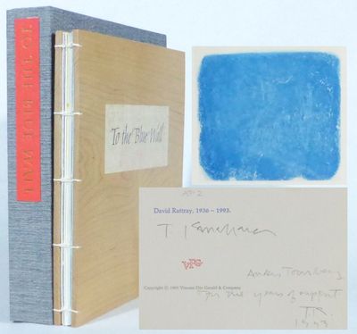To the Blue Wall. Poem by David Rattray. Etchings…