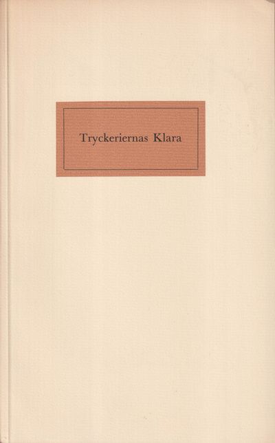 Tryckeriernas Klara [denna kåserande…
