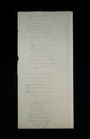 Autograph Manuscript Signed ("My Country 'Tis of Thee")