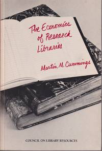 cover of The Economics Of Research Libraries
