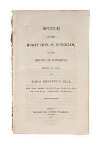 Speech of the Right Hon W Windham, In the House of Commons, June 13