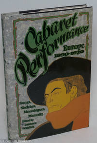 cover of Cabaret Performance: vol. 1: Europe 1890-1920; sketches, songs, monologues, memoirs