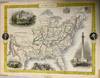 View Image 1 of 5 for United States 1851 Hand Colored Map Inventory #34340