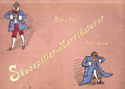 Norske Skuespiller-Karikaturer.