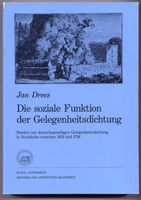 Die soziale Funktion der Gelegenheitsdichtung.…