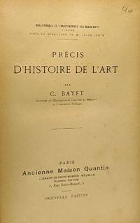 Précis d'histoire de l'Art -- bibliothèque de l'enseignement des beaux-arts