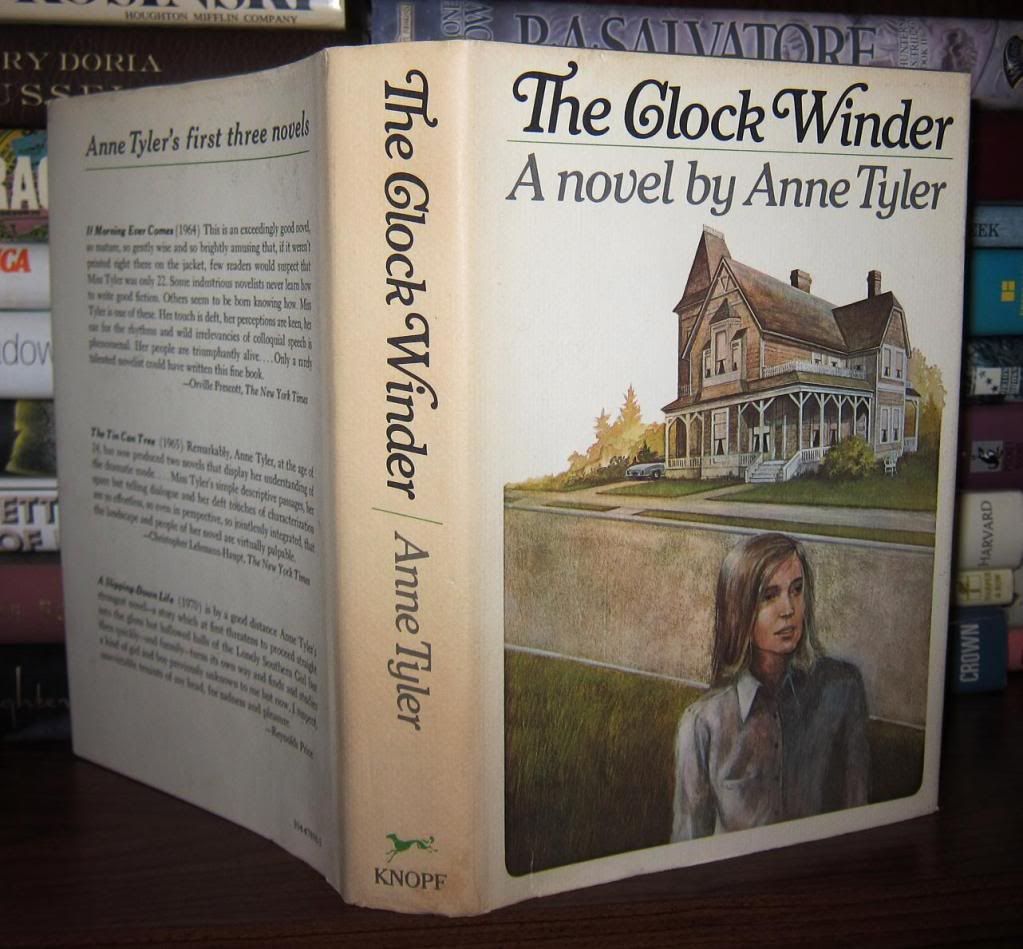 THE CLOCK WINDER by Anne Tyler First Edition; Fifth Printing 1972