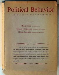 Political Behaviour. A Reader in Theory and Research