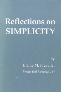 image of Reflections on Simplicity (Pendle Hill Pamphlet 244)