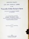 View Image 2 of 3 for Francisco Palou's Life and Apostolic Labors of The Venerable Father Junipero Serra Found of the Fran... Inventory #023925