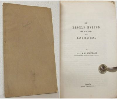 Om Hegels method och hans åsigt om tankelagarna