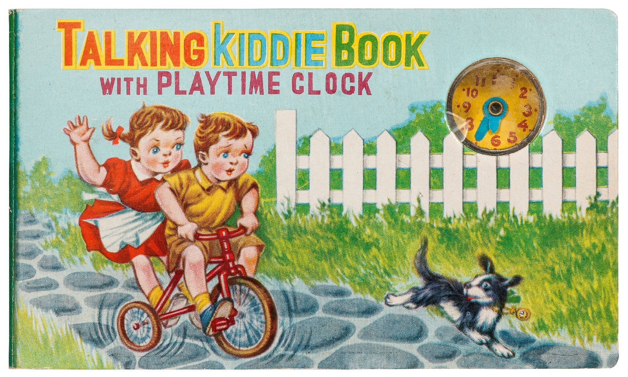 Talking Kiddie Book with Playtime Clock