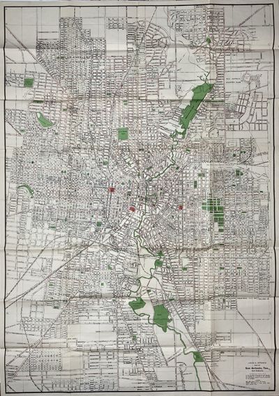 Jules A. Appler's Map of San Antonio, Tex., and Suburbs