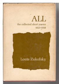 image of ALL: The Collected Short Poems 1923 - 1958.