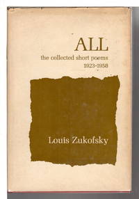 ALL: The Collected Short Poems 1923 - 1958.