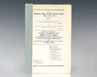 cover of In the Supreme Court of the United States October Term, 1952. Oliver Brown, Mrs. Richard Lawton, Mrs. Sadie Emmanuel v. Board of Education of Topeka, Shawnee County, Kansas.