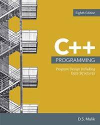 image of C++ Programming: Program Design Including Data Structures
