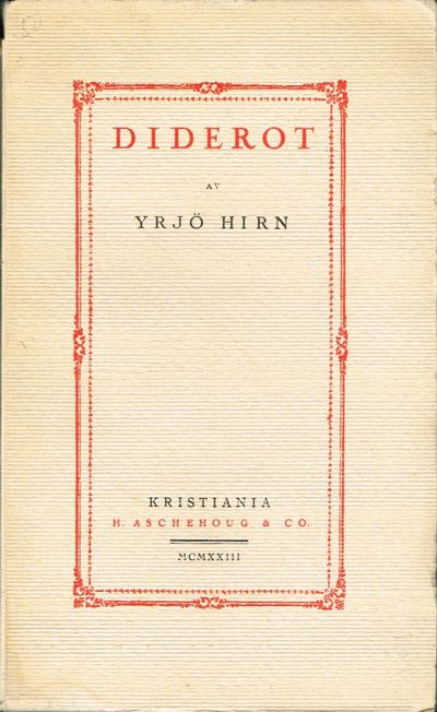 Diderot. Oversat av Lorentz Eckhoff.