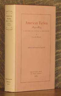 AMERICAN FICTION 1851 - 1875, A CONTRIBUTION TOWARD A BIBLIOGRAPHY by Lyle H. Wright - Hardcover - Second printing - 1968 - from Andre Strong Bookseller (SKU: 7287)