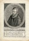 Frisius, D. Medicus Chirurgus et Anatomicus Excellentissimus, Physicus Reipubl. Noriberg Ordinarius. Engraved Portrait by H. Leonard