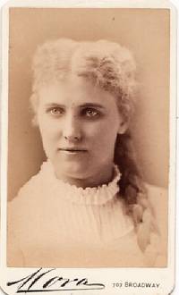 CARTE DE VISITE OF ENGLISH ACTRESS ADELAIDE NEILSON, PHOTOGRAPHED BY MORA