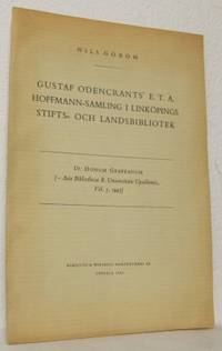 Gustaf Odencrants' E. T. A. Hoffmann-samling i…