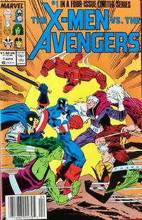 The X-MEN Vs. The AVENGERS Nos. 1-4 (April to July 1987) - Complete 4 Issue Limited Series  (NM)