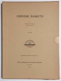 Chinese Baskets by Berthold Laufer - 1925 - from Bolerium Books Inc., ABAA/ILAB (SKU: 253989)