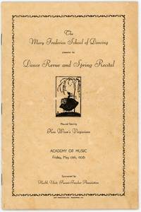 Mary Frederica School of Dancing Spring Recital Program