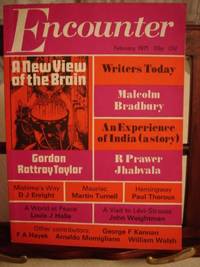 Encounter Magazine by Malcolm Bradbury; R. Prawer Jhabvala; Paul Theroux; Gordon Rattray Taylor; and Others - First Edition - 1971 - from Weysprings Books, IOBA, PBFA (SKU: 000266)
