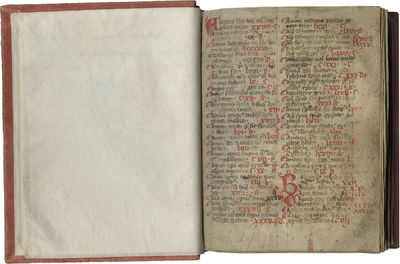 a glimpse into daily life in the Middle Ages. Dimensions c. 200 × c.150 mm. In Latin, manuscript on...