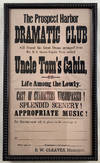 Uncle Tom’s Cabin Advertised by Local Maine Drama Club