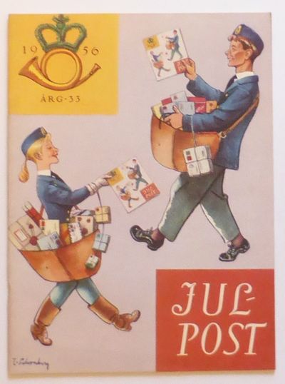 Julpost. Utgiven till förmån för postmännens…