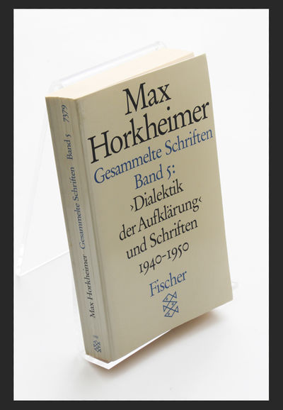 Dialektik der Aufklärung. Philosophische…